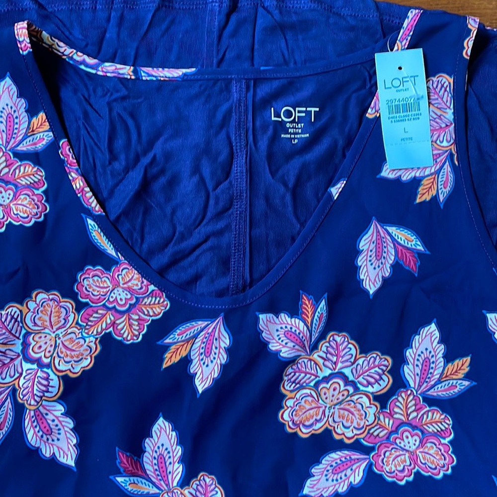 Mixed media Loft tank